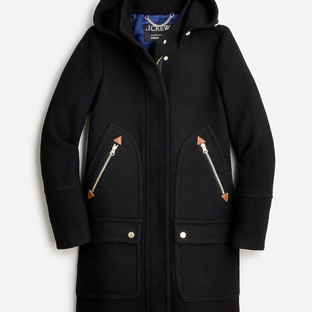 J.Crew Stadium Cloth Coat